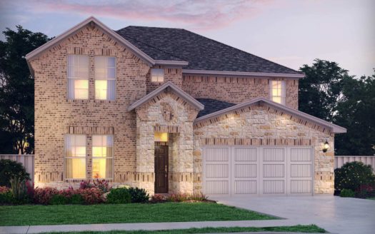 Meritage Homes Kings Ridge subdivision 3417 Kingsgarden Road Denton TX 76207