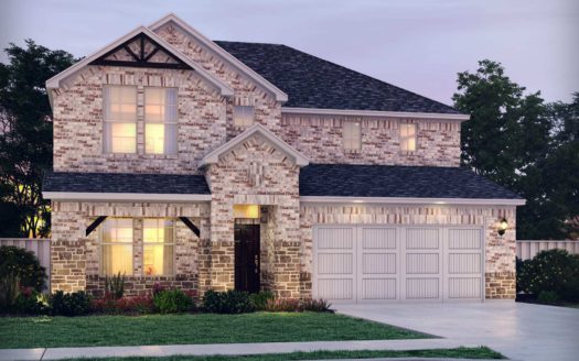 Meritage Homes Kings Ridge subdivision 3408 Kingsview Drive Denton TX 76207
