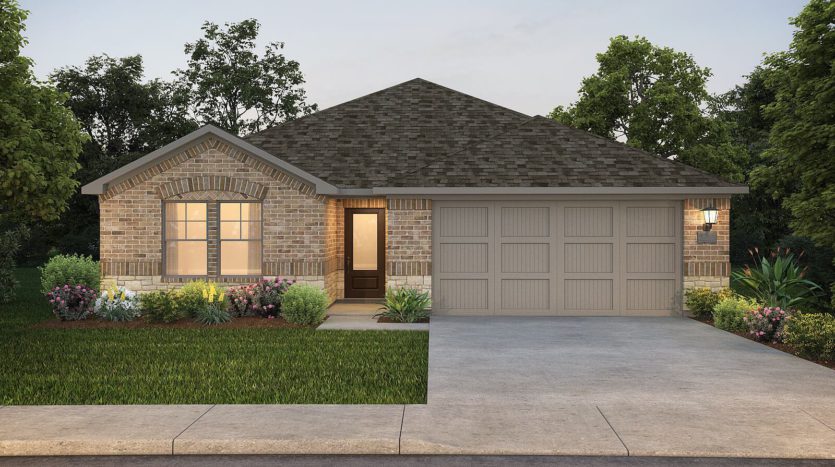 Meritage Homes Cibolo Hills subdivision 10612 Tonkala Drive Fort Worth TX 76179