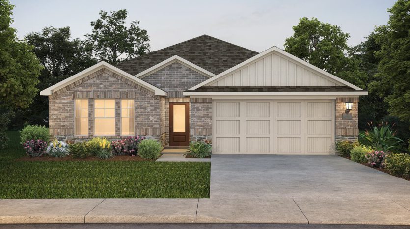 Meritage Homes Cibolo Hills subdivision 10600 Tonkala Drive Fort Worth TX 76179