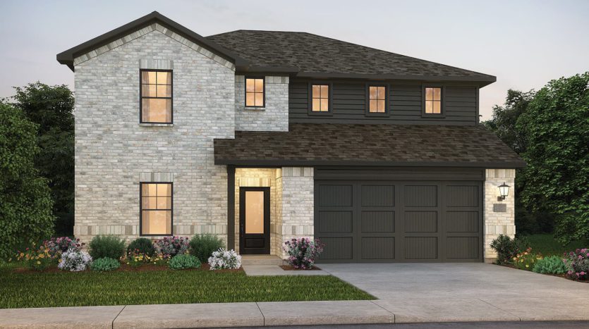Meritage Homes Cibolo Hills subdivision 10537 Katalpa Drive Fort Worth TX 76179
