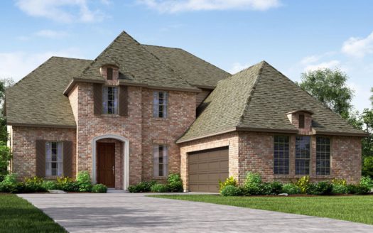 Meritage Homes Frontier Estates subdivision 1651 Santa Fe Lane Prosper TX 75078
