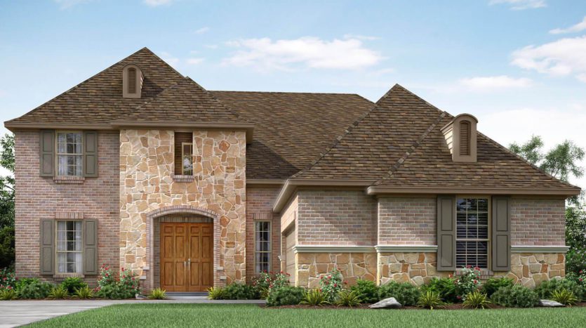Meritage Homes Frontier Estates subdivision 1610 Santa Fe Lane Prosper TX 75078