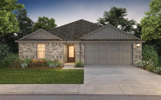 Meritage Homes Cibolo Hills subdivision 10437 Mituna Street Fort Worth TX 76179
