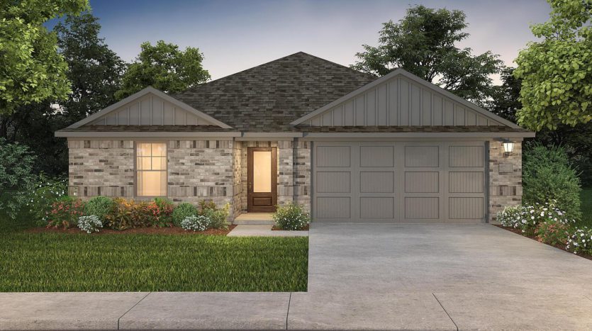 Meritage Homes Cibolo Hills subdivision 10605 Namito Street Fort Worth TX 76179