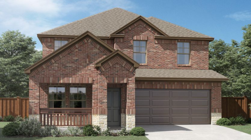 Meritage Homes Briarwood Hills - Highland Series subdivision 1425 Rolling Fox Drive Forney TX 75126