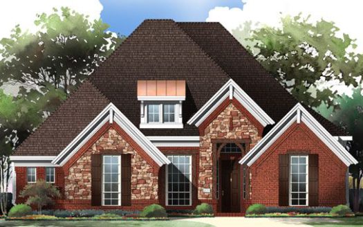 Grand Homes Cedar Ridge Estates subdivision 7581 Ridgedale Rd Grand Prairie TX 75054