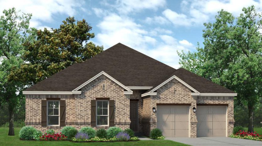 Sandlin Homes Country Lakes subdivision Sales office located at Timberbrook Argyle TX 76226