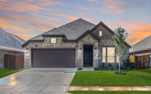Antares Homes Woodland Springs subdivision 10011 Ryegrass Terrace Fort Worth TX 76036