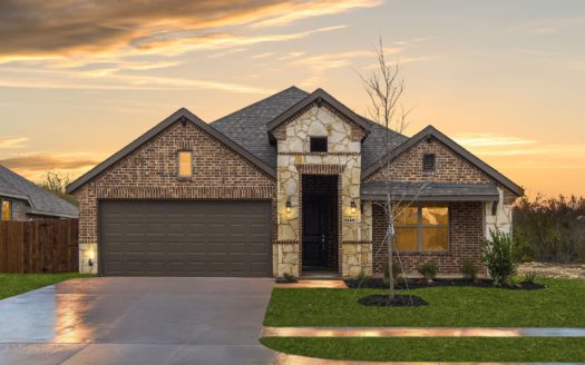 Antares Homes Hunters Ridge subdivision 1148 Deer Ridge Drive Crowley TX 76036