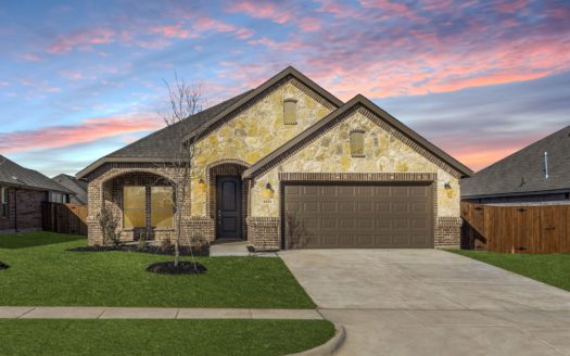 Antares Homes Hunters Ridge subdivision 1321 Elk Ridge Drive Crowley TX 76036