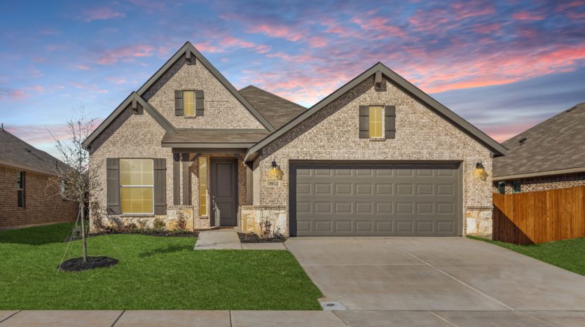 Antares Homes Woodland Springs subdivision 9912 Boxelder Drive Fort Worth TX 76036