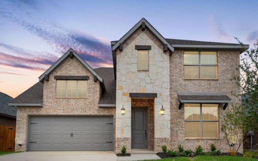 Antares Homes Woodland Springs subdivision 4721 Sassafras Drive Fort Worth TX 76036