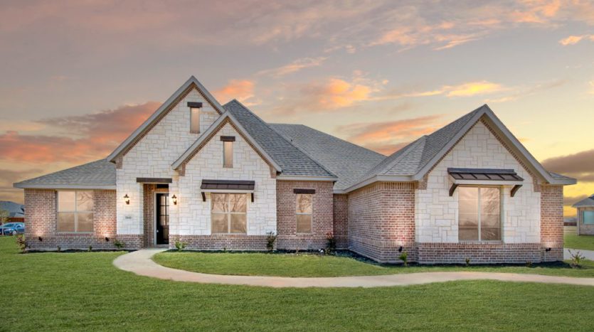 Antares Homes Pioneer Point subdivision 6145 Park Drive Fort Worth TX 76179