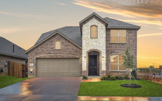 Antares Homes Hulen Trails subdivision 4424 Pentridge Drive Fort Worth TX 76036