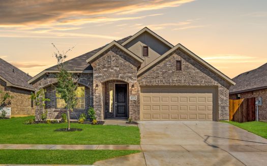 Antares Homes Hulen Trails subdivision 4504 Mill Falls Drive Fort Worth TX 76036