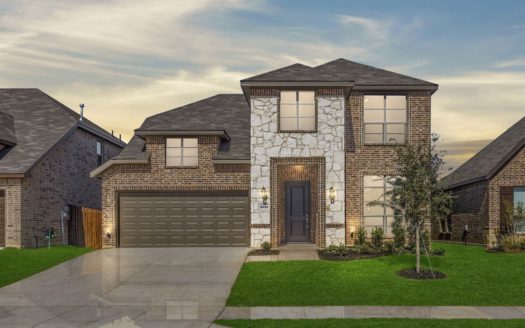Antares Homes Hulen Trails subdivision 4516 Pentridge Drive Fort Worth TX 76036