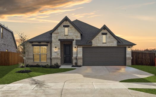 Antares Homes Hulen Trails subdivision 4625 Mill Falls Drive Fort Worth TX 76036