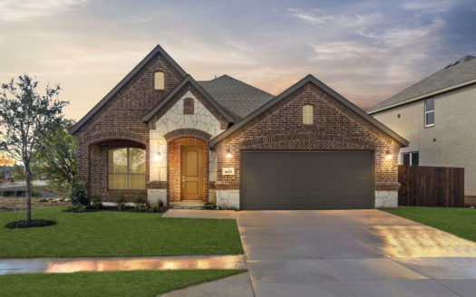 Antares Homes Hulen Trails subdivision 4613 Mill Falls Drive Fort Worth TX 76036