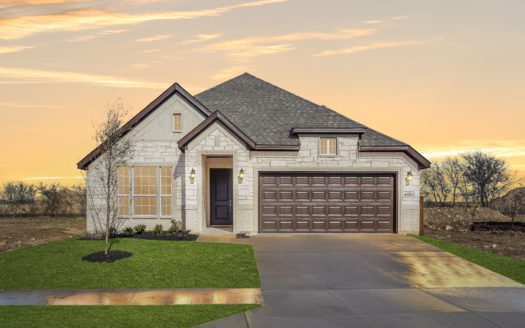 Antares Homes Hulen Trails subdivision 4628 Pentridge Drive Fort Worth TX 76036