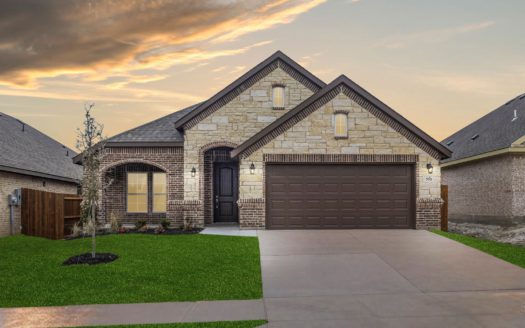 Antares Homes Chapel Creek Ranch subdivision 705 Long Iron Drive Fort Worth TX 76108