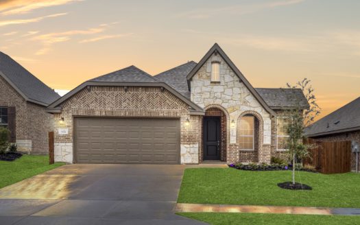 Antares Homes Chapel Creek Ranch subdivision 708 Long Iron Drive Fort Worth TX 76108
