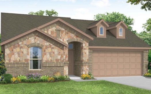 Impression Homes Woodland Springs subdivision 9956 Mescalbean Boulevard Crowley TX 76036