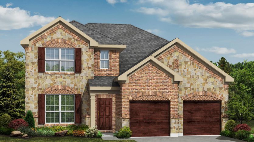Drees Custom Homes Colby Crossing 60 subdivision 2704 Chambray Lane Mansfield TX 76063