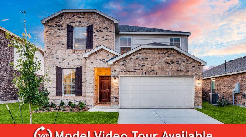 Centex Homes Newberry Point subdivision 10121 Kelly Acres Lane Crowley TX 76036