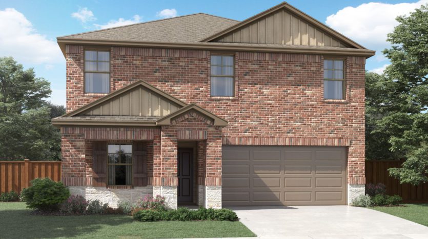 Meritage Homes Parkside Village South subdivision 1343 Great Sand Dune Street Royse City TX 75189