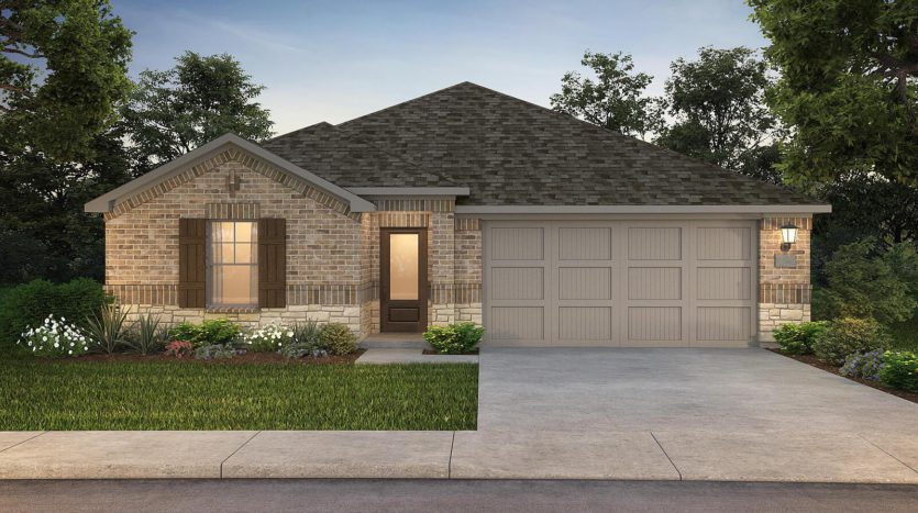 Meritage Homes Cibolo Hills subdivision 10608 Tonkala Drive Fort Worth TX 76179