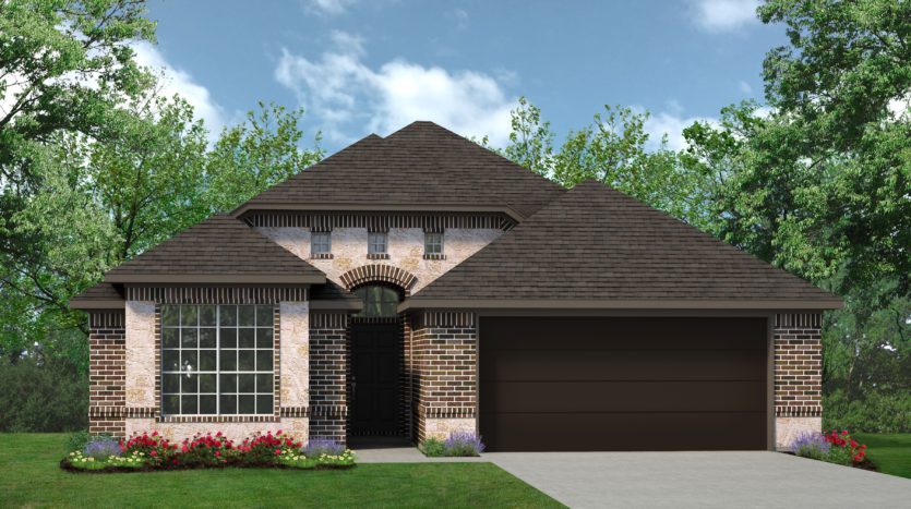 Antares Homes Woodland Springs subdivision 9913 Mescalbean Boulevard Fort Worth TX 76036