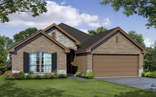 Antares Homes Hunters Ridge subdivision 1320 Cedar Creek Lane Crowley TX 76036