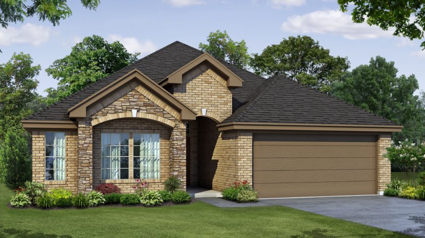 Antares Homes Woodland Springs subdivision 9824 Mescalbean Boulevard Fort Worth TX 76036