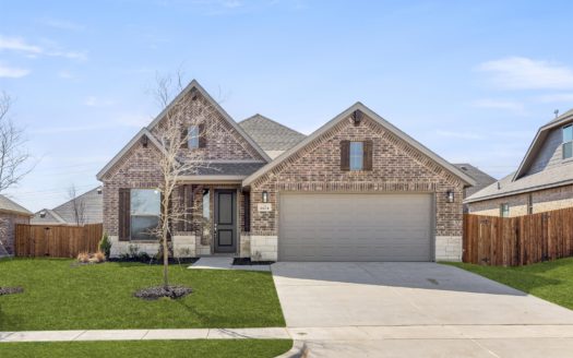 Antares Homes Hunters Ridge subdivision 1404 Cedar Creek Lane Crowley TX 76036