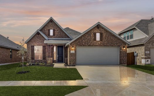 Antares Homes Woodland Springs subdivision 9904 Ginkgo Lane Fort Worth TX 76036