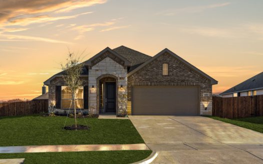 Antares Homes Hunters Ridge subdivision 1412 Elk Ridge Drive Crowley TX 76036