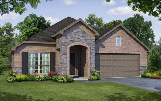 Antares Homes Hunters Ridge subdivision 1337 Cedar Creek Lane Crowley TX 76036