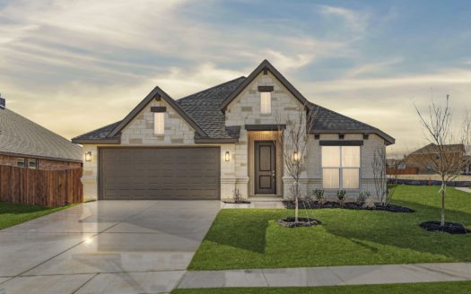 Antares Homes Hunters Ridge subdivision 1133 Deer Ridge Drive Crowley TX 76036