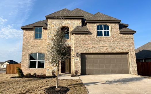 Antares Homes Hunters Ridge subdivision 1401 Fox Glen Trail Crowley TX 76036