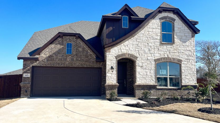 Antares Homes Woodland Springs subdivision 10021 Ginkgo Lane Fort Worth TX 76036