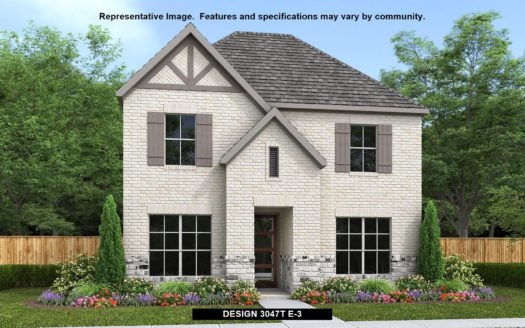 Perry Homes The Tribute 40' subdivision 8520 MELROSE The Colony TX 75056