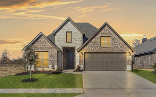 Antares Homes Hulen Trails subdivision 4604 Pentridge Drive Fort Worth TX 76036