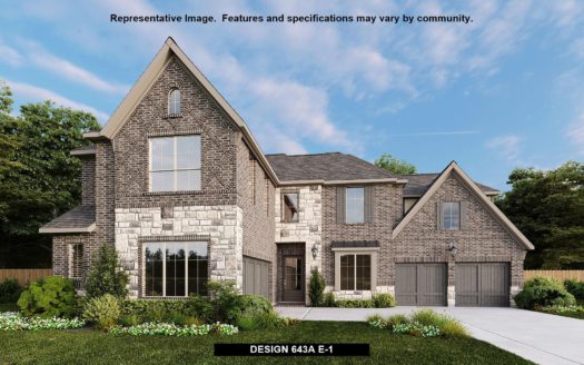 BRITTON HOMES Star Trail 76' subdivision 851 Overlook Drive Prosper TX 75078