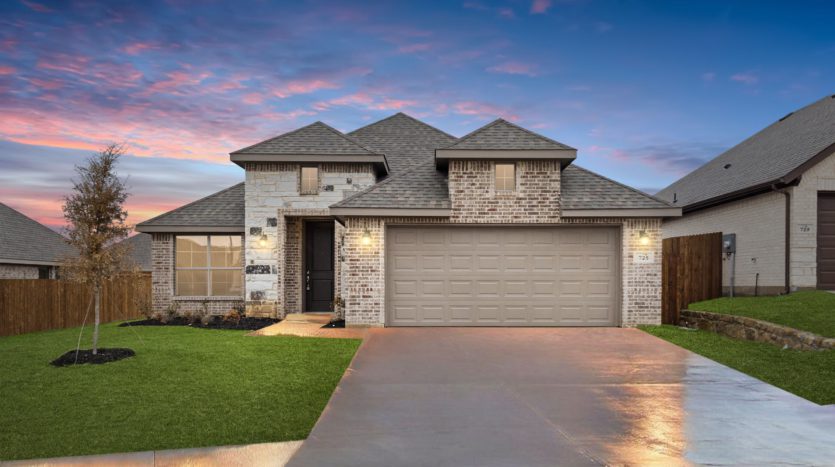 Antares Homes Chapel Creek Ranch subdivision 725 Long Iron Drive Fort Worth TX 76108
