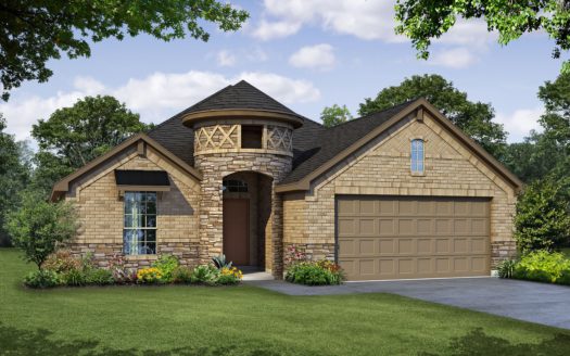 Antares Homes Woodland Springs subdivision 9921 Mescalbean Boulevard Fort Worth TX 76036