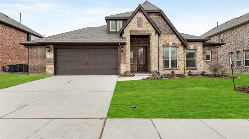 Bloomfield Homes ArrowBrooke subdivision 1236 Stoneleigh Place Aubrey TX 76227