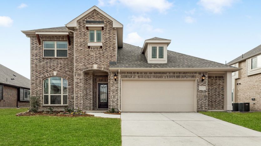 Bloomfield Homes ArrowBrooke subdivision 1232 Stoneleigh Place Aubrey TX 76227