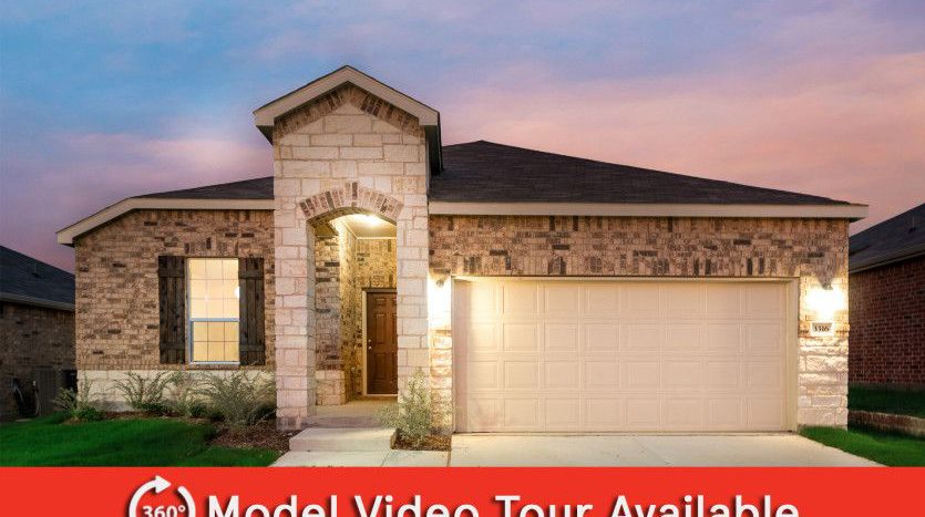 Centex Homes Newberry Point subdivision 4629 Benham Drive Fort Worth TX 76036