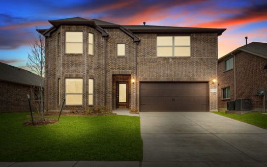 Bloomfield Homes ArrowBrooke subdivision 1135 Saddle Ridge Drive Aubrey TX 76227